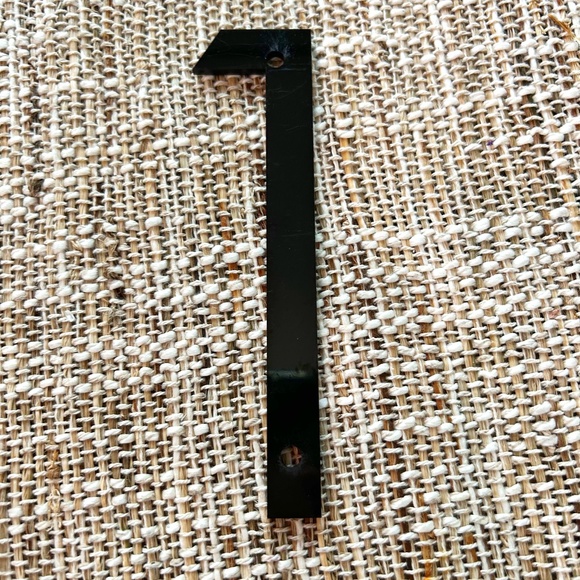 🏡NWT-OLD TURTLEDOVE BRAND, 5” HOUSE NUMBERS - EXTERIOR - COLOR: BLACK MIRROR🏡 - Picture 1 of 16